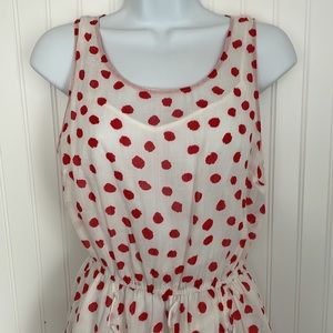 Anthropologie Polka Dot Dress